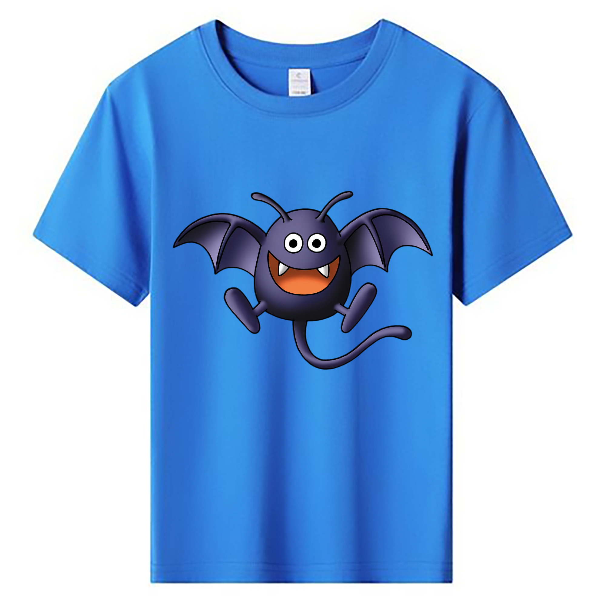 （画像用） ドラゴンクエスト Doragon Kuesuto Dragon Quest 綿100％キッズTシャツ（フロントプリント）